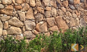 muro de pedra bolao