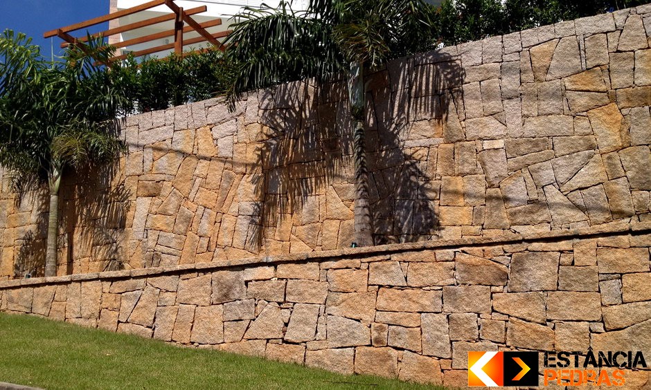 Pedra Decorativa para Muros Itapirapuã - Pedras Naturais para